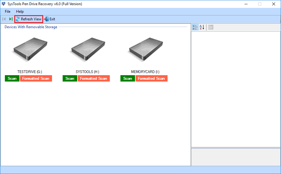 File Recovery on Pen Drive 1.1.1